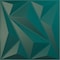Ekena Millwork 19 5/8in. W x 19 5/8in. H Marquise EnduraWall Decorative 3D Wall Panel Covers 2.67 Sq. Ft. WP20X20MQGLN - alternate 1